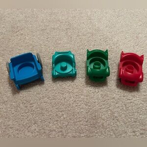 Colorful Toy Car Seats Set